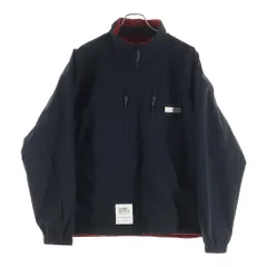 TOMMY HILFIGER (トミーヒルフィガー) リバーシブル フリース ポリエステル ジャケット ブラック/レッドのサムネイル