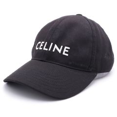 CELINE ベースボールキャップ ブラック Mサイズ - メルカリ