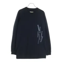 doublet (ダブレット) 22SS STRETCHING OVERSIZE LONG SLEEVE T-SHIRT 22SS06CS218 ストレッチング オーバーサイズ クルーネック長袖Tシャツカットソー ロンT ブラックのサムネイル
