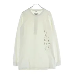 doublet (ダブレット) 22SS STRETCHING OVERSIZE LONG SLEEVE T-SHIRT 22SS06CS218 ストレッチング オーバーサイズ クルーネック長袖Tシャツカットソー ロンT ホワイトのサムネイル