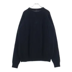 DENHAM (デンハム) ALAN KNIT SWEATER アラン ケーブル ウール ニット セーター ブラック 01-22-10-71-070のサムネイル