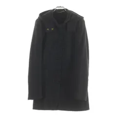 GUCCI (グッチ) 06s フリーダ期 ヘリンボーン フード付きコート ウール カシミヤ ジップアップ グレー 162902 20803のサムネイル