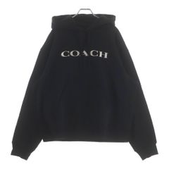 美品 COACH パーカー horse and carriage ネイビー - メルカリ