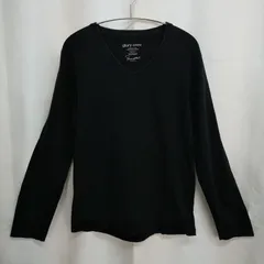 M1-03772 【Mens】 glory crew (グローリークルー) 長袖 Tシャツ (LL) / 黒 全体的に毛羽立ち、タグに色あせあり K-春秋のサムネイル