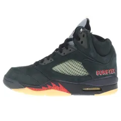 NIKE (ナイキ) WMNS AIR JORDAN 5 RETRO GTX ウィメンズ エアジョーダン5 ゴアテックス ハイカットスニーカー ブラック US10/27cm DR0092-001のサムネイル