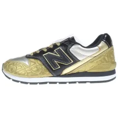 New Balance (ニューバランス) × FRANCK MULLER フランクミュラー CM996FMG レザー ローカットスニーカー ゴールド US8/26cmのサムネイル
