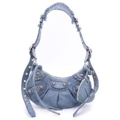 BALENCIAGA デニム ショルダーバッグ シティ - メルカリ