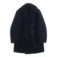 MINEDENIM (マインデニム) 25AW Denim Melton Pea CT 13スター 10B デニムメルトン ウール Pコート ブラック 2511-9003のサムネイル