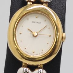 新品電池/SEIKO 1E20-0730 ブレスウォッチ レディース コンビ - メルカリ