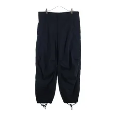 EMPORIO ARMANI (エンポリオアルマーニ) 90s ミリタリーナイロンジョガーパンツ トラウザーパンツ ブラックのサムネイル