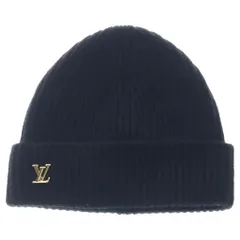 LOUIS VUITTON (ルイヴィトン) LV スパーク カシミア ビーニー ニット帽 帽子 ブラック M77877のサムネイル