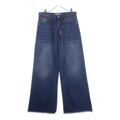 MARNI (マルニ) カットオフ ワイドフレアデニムパンツ インディゴ PUJU0019S0 USCW24のサムネイル