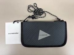 新品 未開封 アンドワンダー ULワレット ダイニーマ オフホワイト