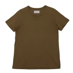 マルタンマルジェラMartin Margiela 10 コットンクルーネックTシャツ 茶Mのサムネイル