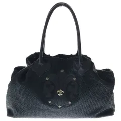 CHROME HEARTS (クロムハーツ) TOTE W SNP BS FLUER CANNES LIMITED BSフレアレザーパッチトートバッグ カンヌ限定 ブラックのサムネイル