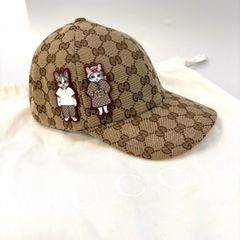 GUCCI GGパターン キャップ ヒグチユウコ - メルカリ