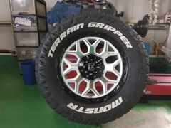 新品 4本 ランドクルーザー ランクル 300 250 タイヤホイール モンスタ タイヤ テレーングリッパー 265/70R17 17インチ InFernoのサムネイル
