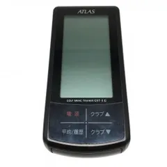 【美品】ユピテル ゴルフスイングトレーナー 黒 ATLAS GST-3G 通電確認済み 電池式 ゴルフ Yupiteruのサムネイル