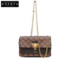 LOUIS VUITTON N60221 Damier Portefeuille Vavin Chain Wallet