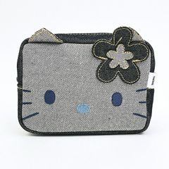 Hello Kitty デニムポーチ SOMETHING - メルカリ