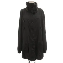 ソニアリキエル SONIA RYKIEL 美品 スプリングコート M 黒 ブラック ハイネック ボタン ドロスト /NL ■STKのサムネイル