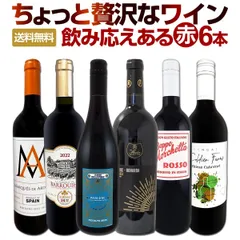 赤ワイン 6本 セット 第181弾 極旨赤ワイン 充実の飲み応え 贅沢セレクトのサムネイル