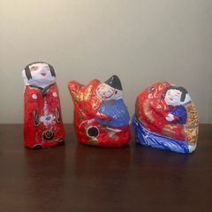【新品/希少品】サザエさん 箸置き 九谷焼 波平さん フネさん 夫婦セット 新品/希少品】サザエさん 箸置き 九谷焼 波平さん フネさん 夫婦セット