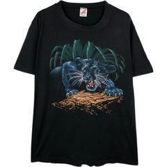 ユ*タ様 00s ブラックパンサー Tシャツ DELTA L パンサー フェード