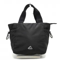 【超美品】アディダス カートバッグ 黒 ロゴ刺しゅう 内外ポケット  ゴルフ adidasのサムネイル