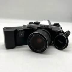 FA660【動作未確認】Konica フィルム一眼レフカメラ FT-1 Motor ストロボ X-24 Auto付きのサムネイル