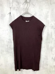 新品 apart by lowrys アパートバイローリーズ ハイネックリブノースリーブ プルオーバー sizeF/茶 ■◆ レディースのサムネイル