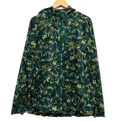 Patagonia(パタゴニア) ブルゾン サイズL メンズ美品  - ダークグリーン×イエロー×マルチ 春・夏物のサムネイル