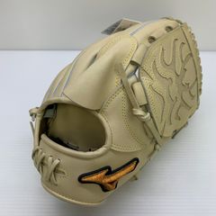 ミズノプロ軟式投手用オーダーグラブ・グレー×シルバー×ナチュラル