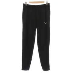 プーマ PUMA ジョガーパンツ ジャージ ロゴ リブ裾 L 黒 ブラック /NU ■ECF006のサムネイル