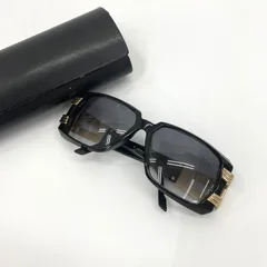 CAZAL カザール サングラス MOD.8001-1 ケース付き 60□15-125 ブラック スクエア アイウェア ★SS530のサムネイル