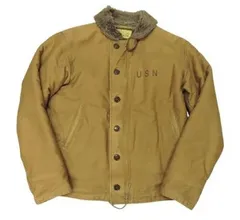 BUZZ RICKSON'S N-1 DECK JACKET BR12031 サイズM カーキ デッキジャケット バズリクソンズ 中古品▲(130)のサムネイル