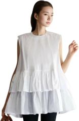 sea room lynn】KnitDockingバルーンノースリーブトップス - メルカリ