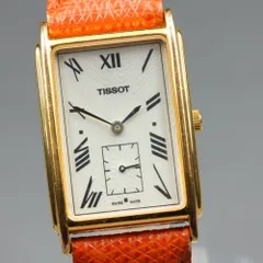 【稼働品】TISSOT A282K ローマン タンク GP クオーツ レディース #17361のサムネイル
