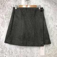 【 新品 タグ 付き 】mystic ミスティック 起毛 ラップミニ スカパン グレー 2サイズ 〇◇☆のサムネイル