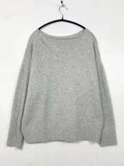 Rope Picnic ロペピクニック ボートネックニット プルオーバー size38/ライトグレー ■■ レディースのサムネイル