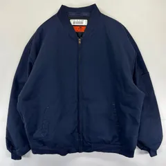 古着 レッドキャップ RED KAP ジャケット フルジップ ワーク 大きいサイズ 中綿 2XL  ネイビー系 メンズのサムネイル