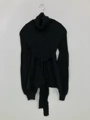 Joias ニット/セーター ブラック ウール・ニット ナイロン 無地 リボン ミドル丈 長袖 タートルネック/ハイネック レディースのサムネイル