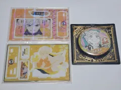鬼滅の刃 我妻 善逸 JUMP SHOP 原画 誕生日 ジオラマ 缶バッジ