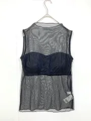 dazzlin ダズリン 022422701201-01 シアーインナー プルオーバー sizeM/黒  ■■レディースのサムネイル