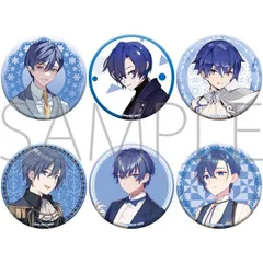 【新品】初音ミクシリーズ オーロラ缶バッジセット KAITO【正規品】のサムネイル