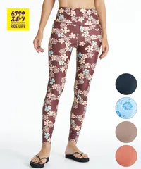 【ムラスポ公式】新品 ROXY ロキシー レギンス レディース 水陸両用 フィットネス UVカット TIDEWAY LEGGINGS RLY261617M UTのサムネイル
