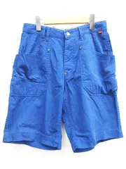 anachronorm アナクロノーム ハーフパンツ ショートパンツ ワークパンツ ネイビー ブルー 青系 紺系 綿100％ 日本製 M004-0624-53のサムネイル