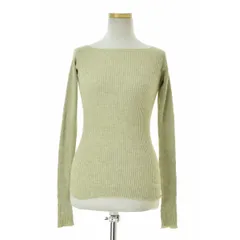 【Baserange】DANDE LONG SLEEVE リネン混長袖ニットセーターのサムネイル
