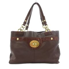 美品✨COACH コーチ ペネロピ レザートートバッグ 肩掛け ブラウン y2k