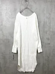 SLOBE IENA スローブイエナ 20-040-912-7040-1-0 ヘビーランダムフライス ワンピース 白 ■■レディースのサムネイル